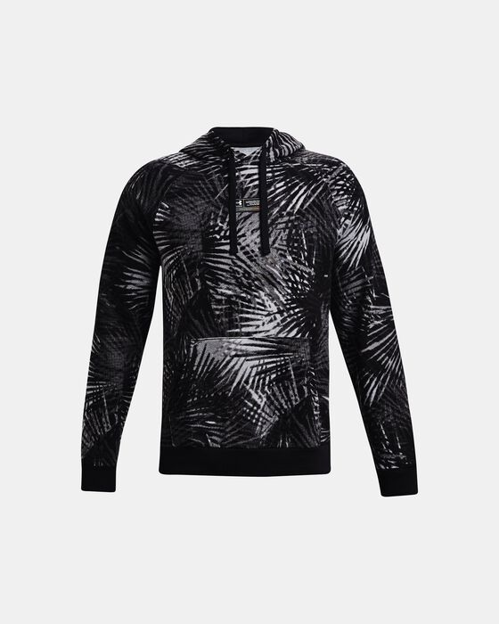 Men's UA Rival Fleece Sport Palm Hoodie image number 4