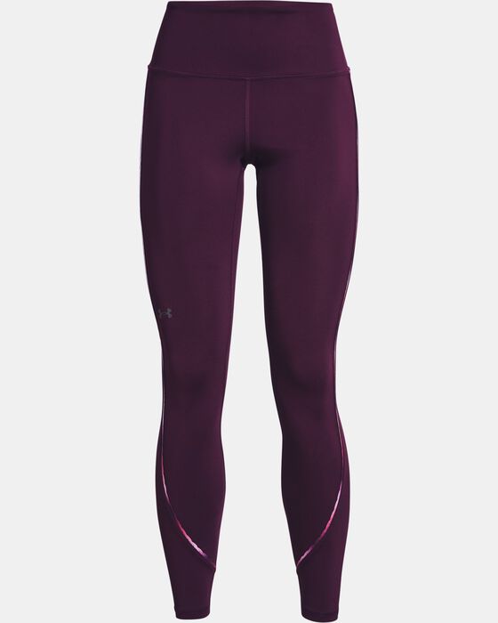 Women's UA RUSH™ No-Slip Waistband Scallop Full-Length Leggings image number 5