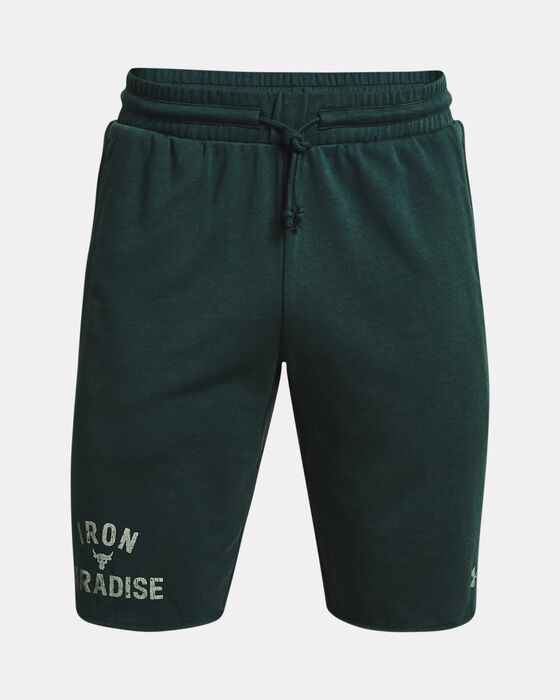 Men's Project Rock Terry Iron Shorts image number 4