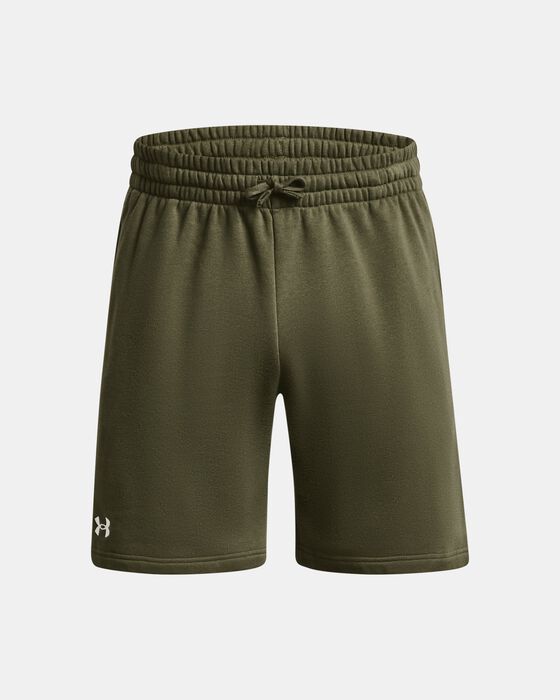 Men's UA Rival Fleece Shorts image number 4