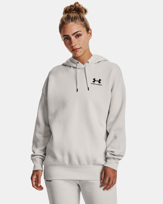 Women's UA Essential Fleece Oversized Hoodie image number 0