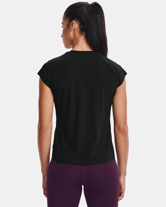 Women's UA RUSH™ Perf Short Sleeve image number 2