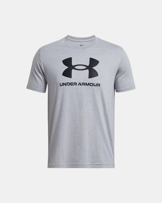 Men's UA Sportstyle Logo Short Sleeve image number 2