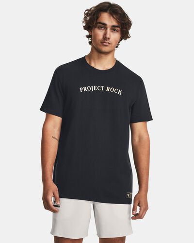 Men's Project Rock Crest Heavyweight Short Sleeve