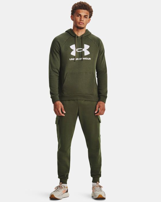 Men's UA Rival Fleece Logo Hoodie image number 2