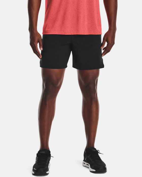 Buy Under Armour Men's UA Speedpocket 7-Inch Shorts Orange in Dubai, UAE  -SSS