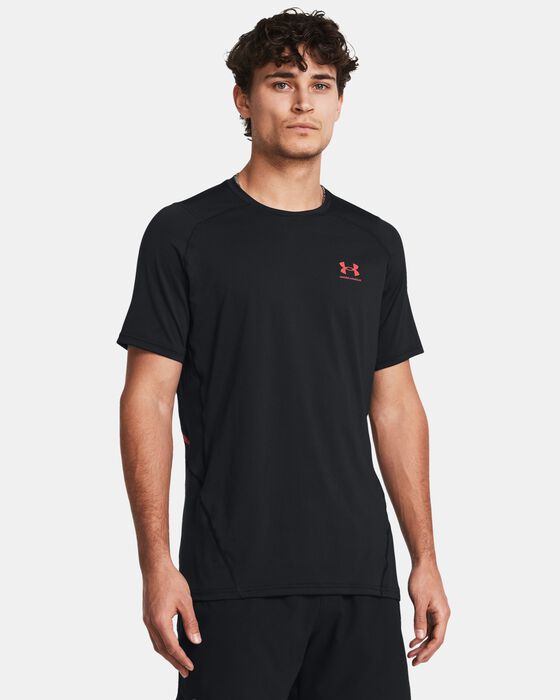 Men's HeatGear® Fitted Graphic Short Sleeve image number 0