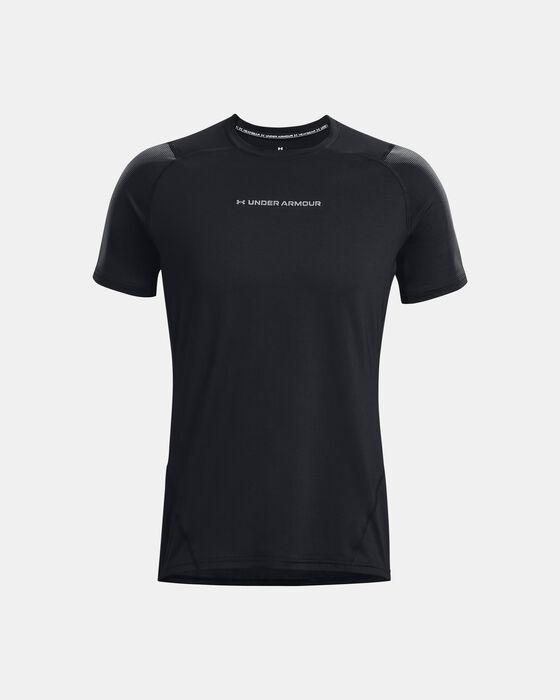 Men's HeatGear® Fitted Short Sleeve image number 4