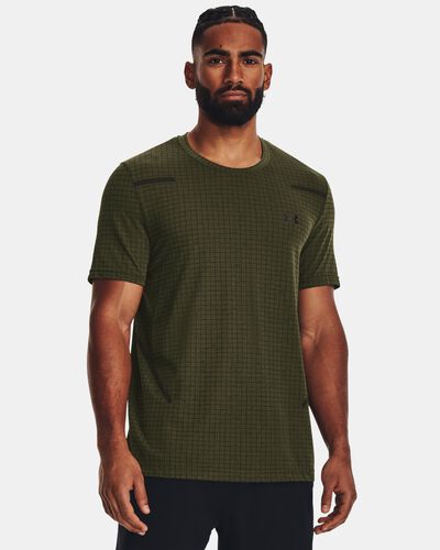 Men's UA Seamless Grid Short Sleeve