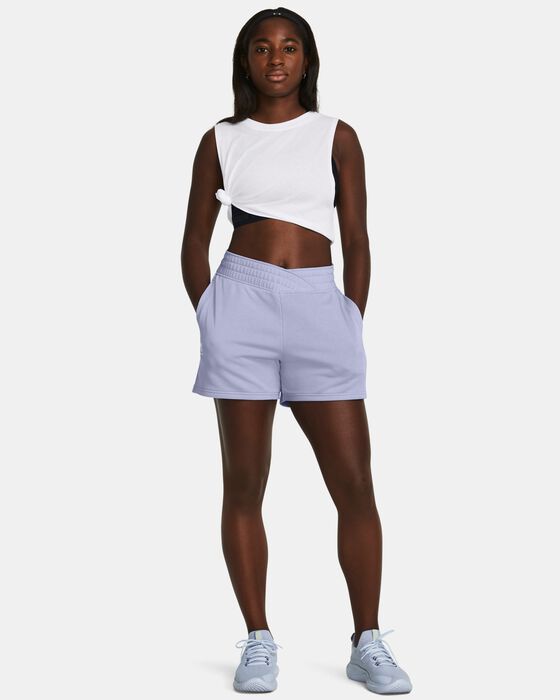 Women's UA Rival Terry Shorts image number 2