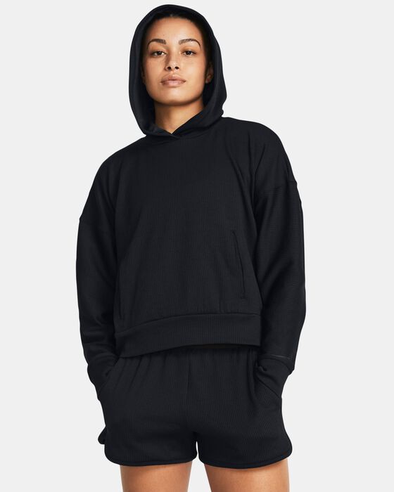 Women's UA Journey Rib Oversized Hoodie image number 0