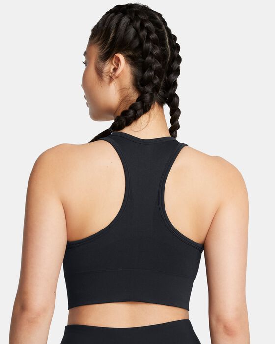 Women's UA Vanish Seamless Mid Sports Bra image number 5