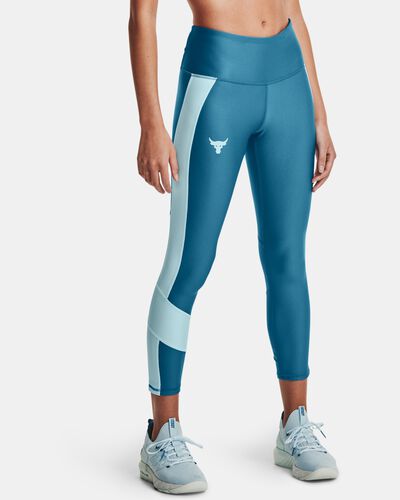 Under Armour Women's The Rock Hg Mesh Ankle Crop Tights, Blue  (Academy/Metallic Silver), Medium: Buy Online at Best Price in UAE 