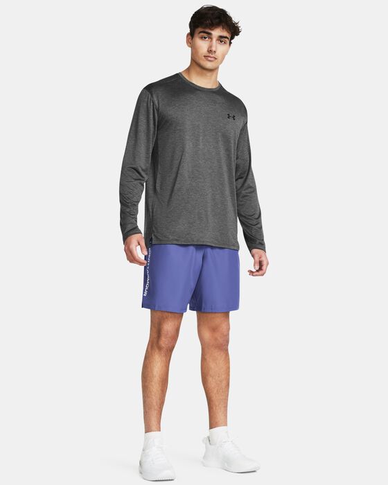 Men's UA Woven Wordmark Shorts image number 2