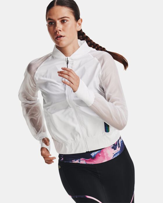 Women's UA Run Anywhere Storm Jacket image number 0