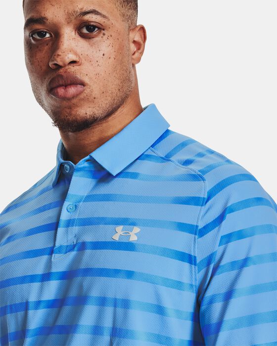 Men's UA Iso-Chill Floral Stripe Polo image number 3