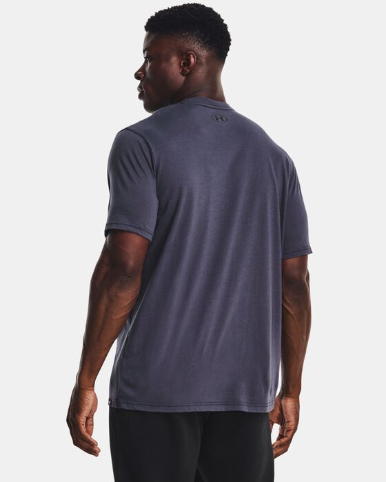 Under Armour Men's Project Rock Payoff Short Sleeve Purple in Dubai, UAE