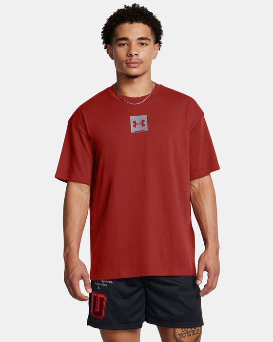 Men's UA Heavyweight Oversized SM Box Short Sleeve image number 0