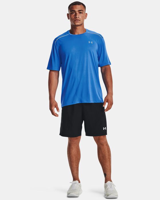 Men's UA Woven Halfback Wordmark Shorts image number 2