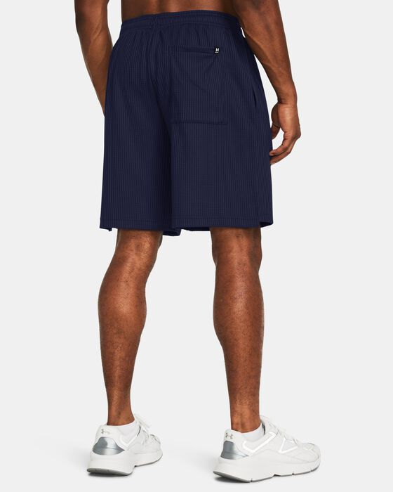 Men's UA Rival Waffle Shorts image number 1