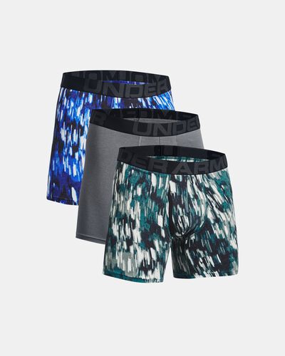 Under Armour mens Tech 9-inch Boxerjock 2-Pack, 716 Tourmaline Teal Pewter,  X-Small price in Dubai, UAE