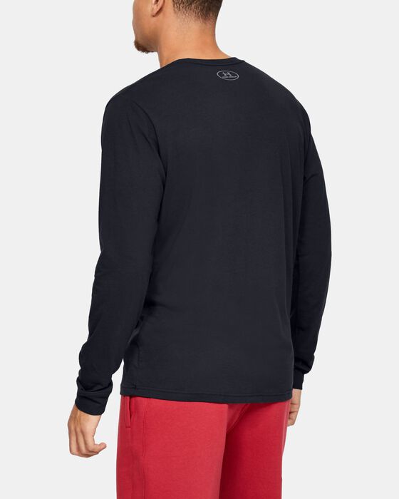 Men's UA Sportstyle Left Chest Long Sleeve image number 1