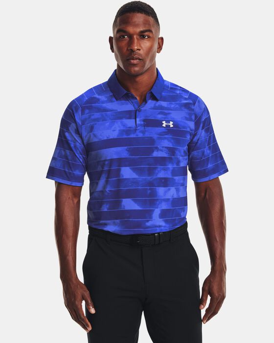 Men's UA Iso-Chill Fog Stripe Polo image number 0