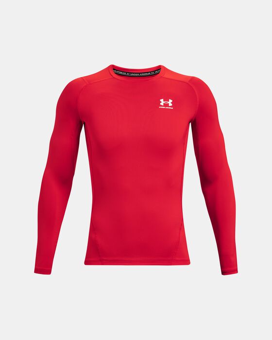 Men's HeatGear® Armour Long Sleeve image number 4