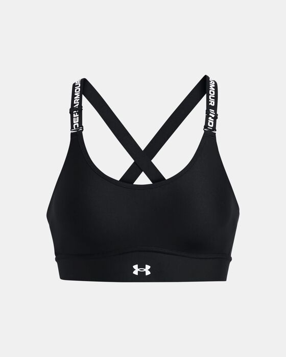 Women's UA Infinity 2.0 Mid Sports Bra image number 4