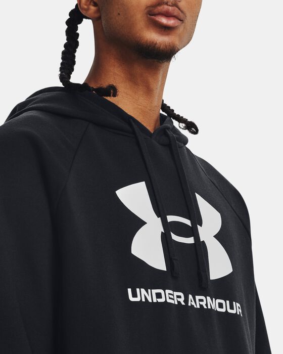 Men's UA Rival Fleece Logo Hoodie image number 3