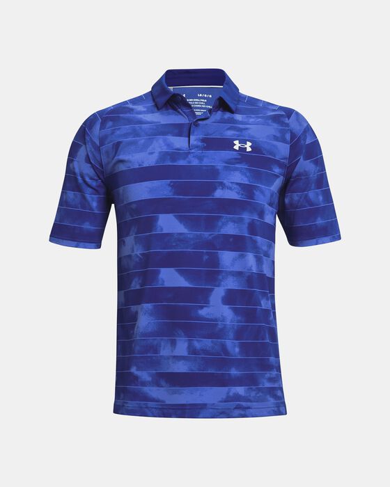 Men's UA Iso-Chill Fog Stripe Polo image number 4