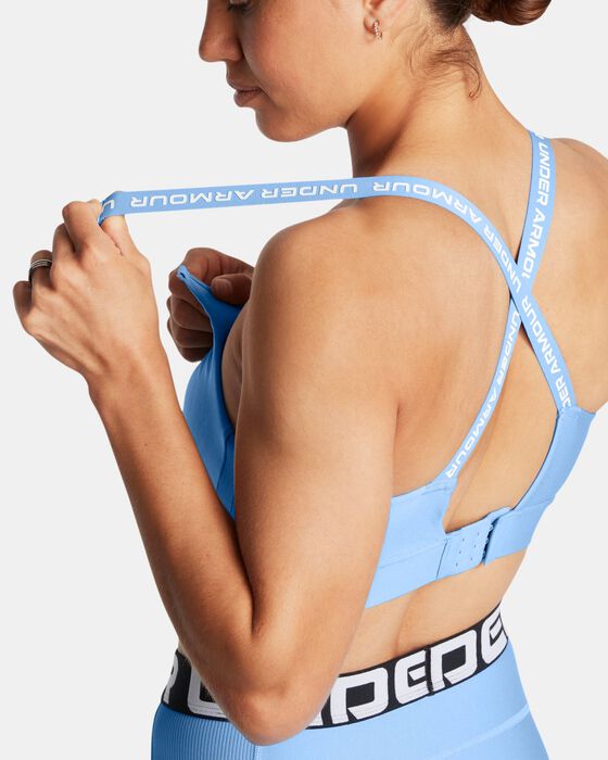 Women's UA Infinity 2.0 Mid Sports Bra image number 2