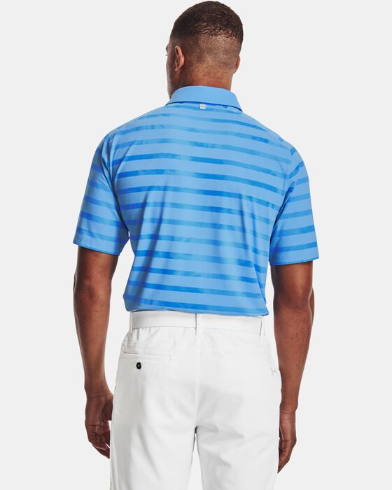 Men's UA Iso-Chill Floral Stripe Polo image number 1