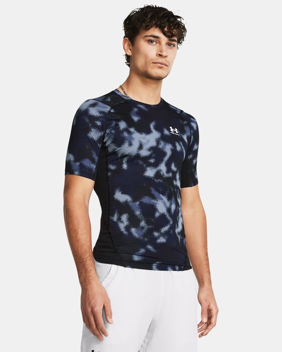 Men's HeatGear® Printed Short Sleeve image number 0