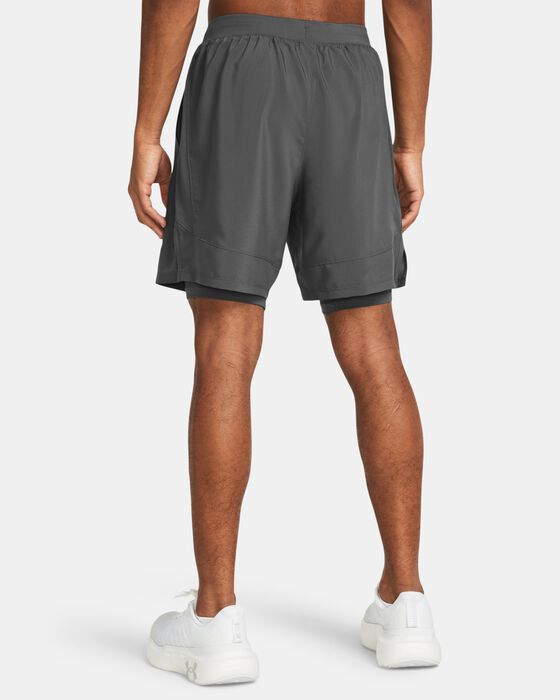 Men's UA Launch 2-in-1 7" Shorts image number 1