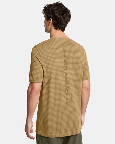 Men's UA Seamless Grid Short Sleeve