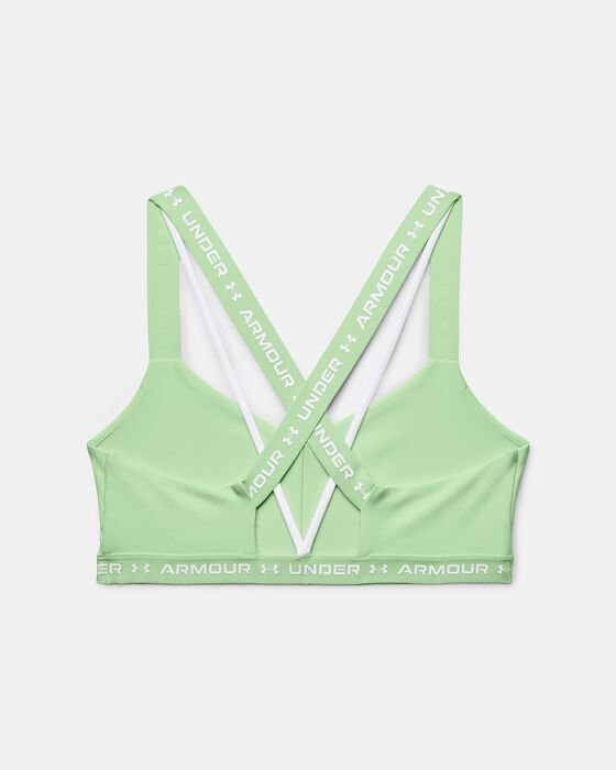 Women's UA Crossback Low Sports Bra image number 9