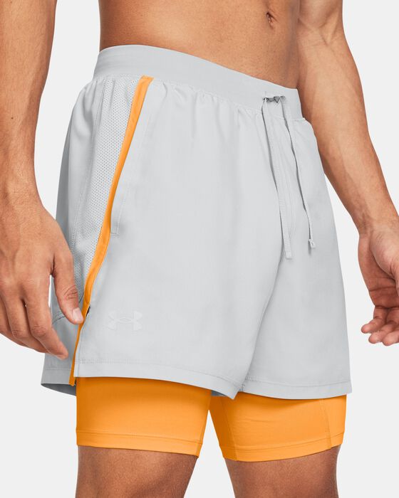 Men's UA Launch 2-in-1 5" Shorts image number 3