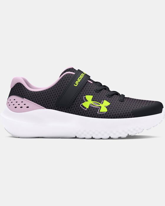 Girls' Pre-School UA Surge 4 AC Running Shoes image number 0