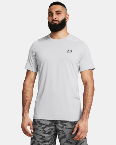 Men's HeatGear® Fitted Graphic Short Sleeve