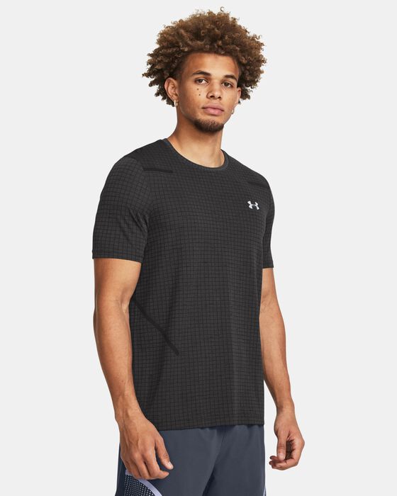 Men's UA Seamless Grid Short Sleeve image number 0