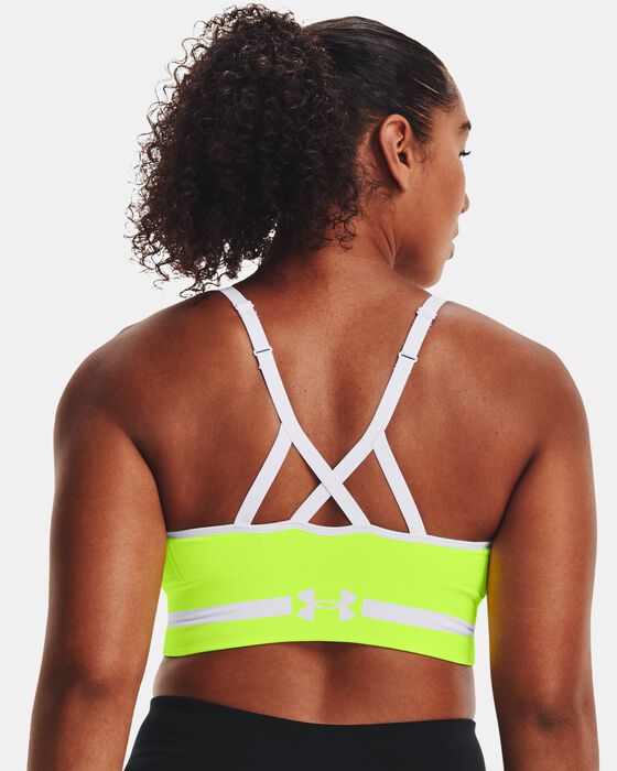 Women's UA Seamless Low Long Sports Bra image number 6