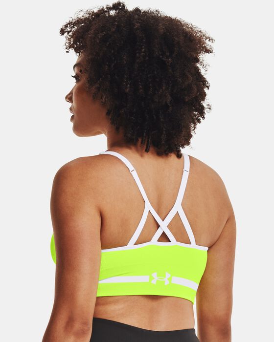 Women's UA Seamless Low Long Sports Bra image number 5