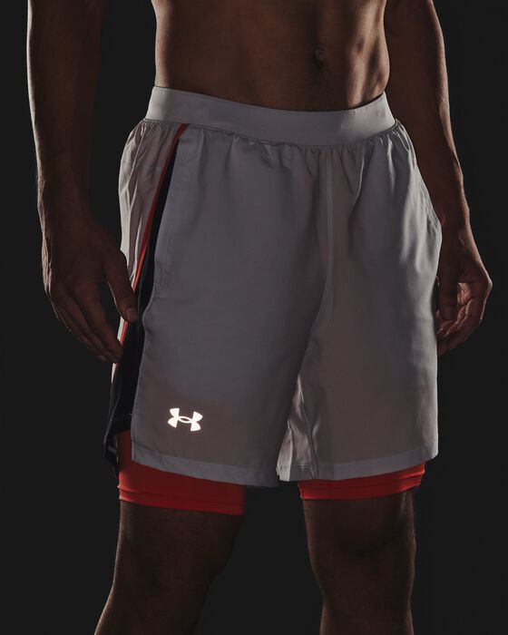 Men's UA Launch Run 2-in-1 Shorts image number 4