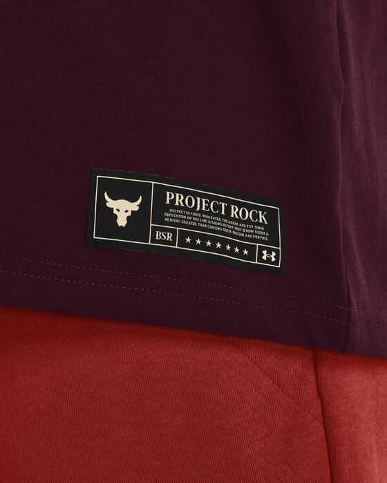 Men's Project Rock Crest Heavyweight Short Sleeve image number 3