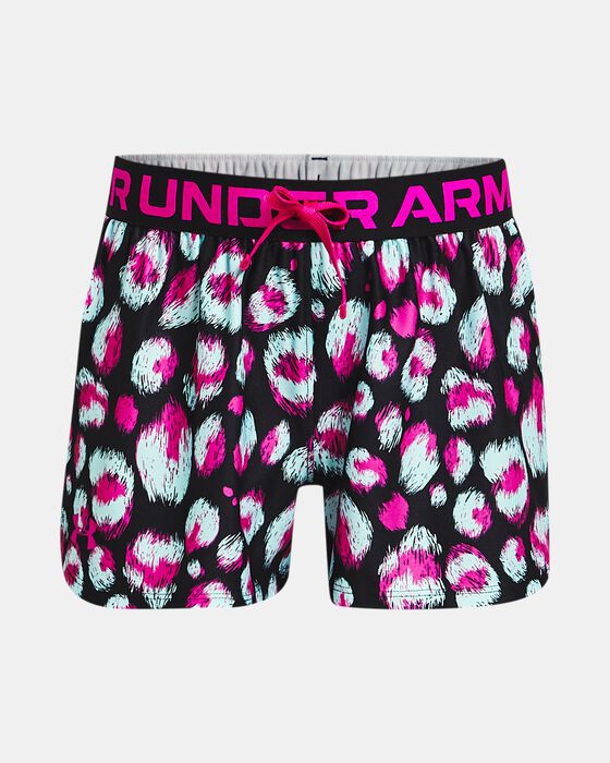 Girls' UA Play Up Printed Shorts image number 0