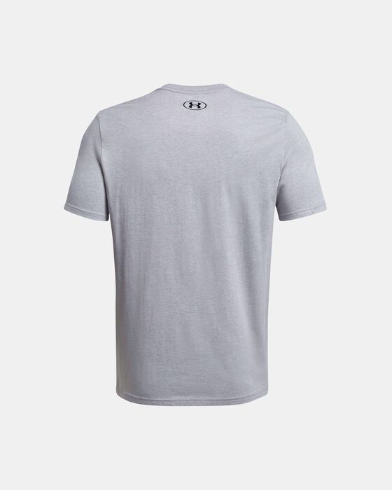 Men's UA Sportstyle Logo Short Sleeve image number 3