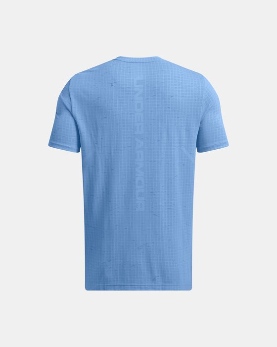 Men's UA Seamless Grid Short Sleeve image number 3