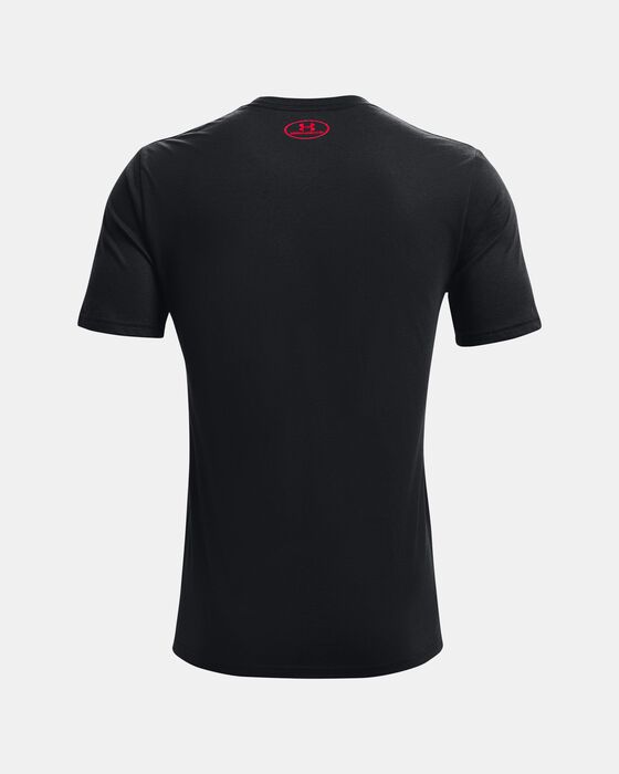 Men's UA Boxed Symbol Outline Short Sleeve image number 5