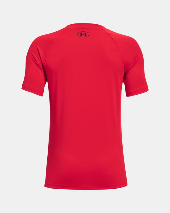 Boys' UA Tech™ Big Logo Short Sleeve image number 1